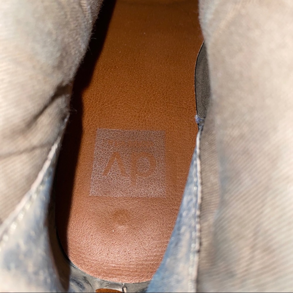 Dolce Vita Knee High Tall Tan Leather Boots 8 - Picture 10 of 10